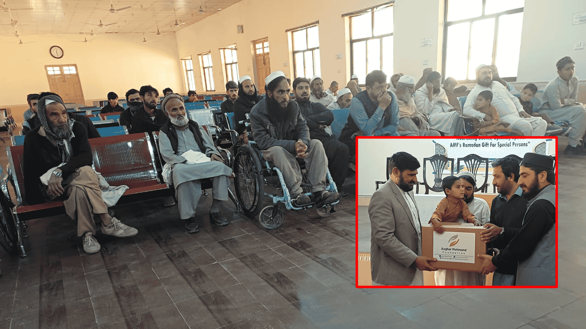 اصغر مہمند فاؤنڈیشن کی جانب سے ایک ہزار فوڈ پیکیجز مستحق خاندانوں میں تقسیم کا اعلان