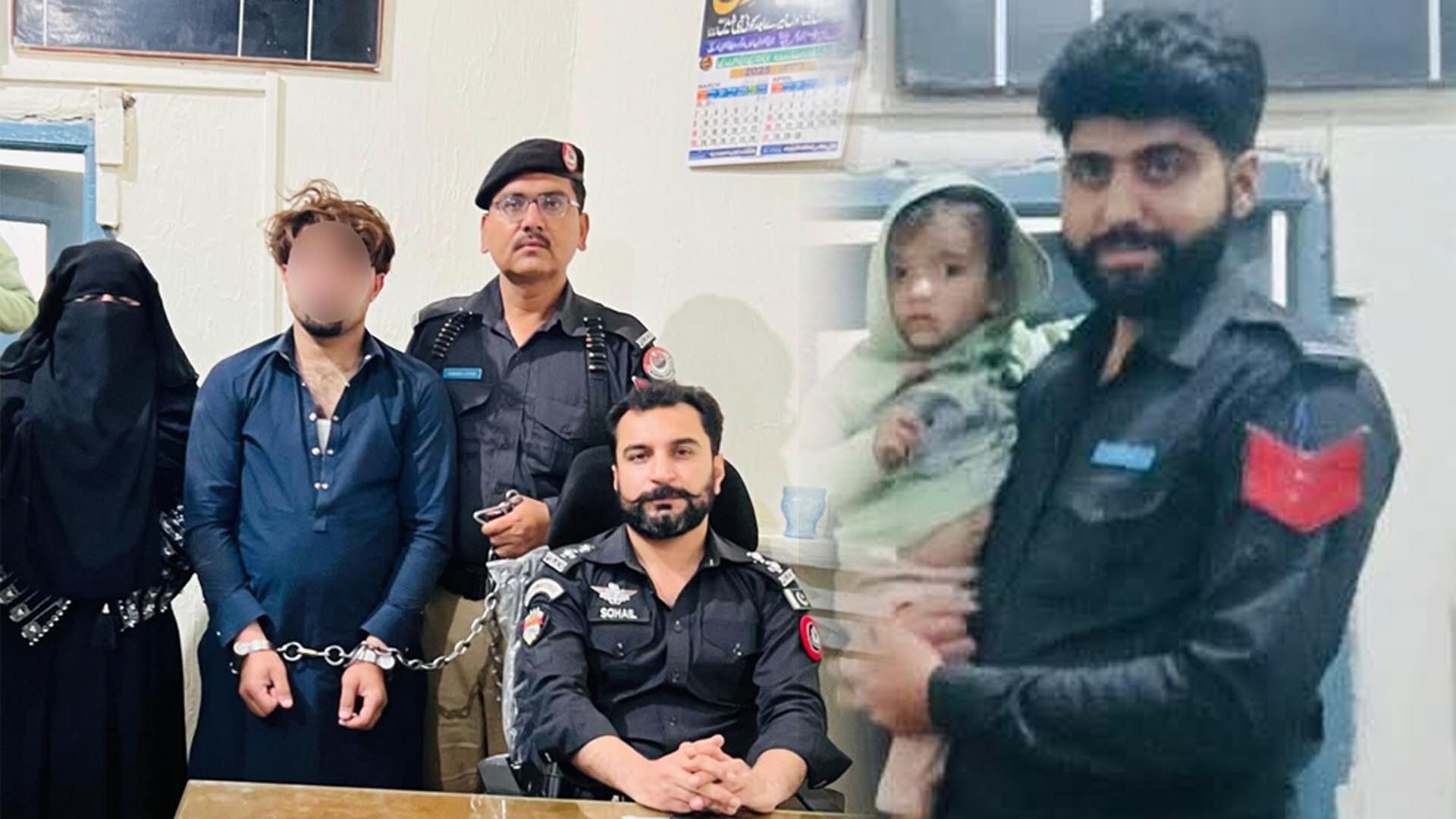 کوہاٹ پولیس کی بروقت کارروائی، اغوا شدہ کمسن بچہ بحفاظت بازیاب، دو ملزمان گرفتار