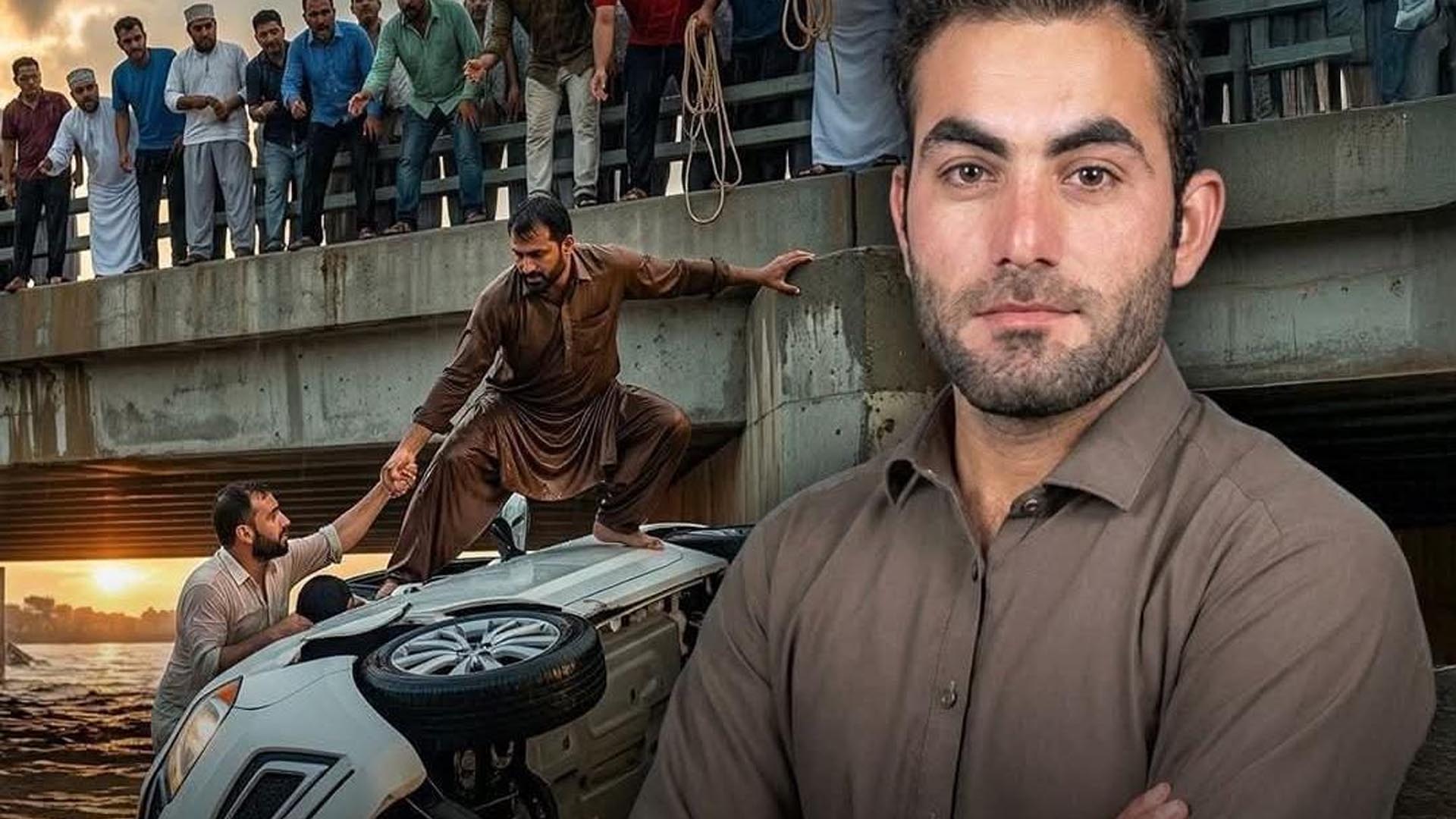 عمان میں پاکستانی نوجوان کی بہادری، سیلابی پانی میں پھنسے دو بھارتی شہریوں کو بچا لیا