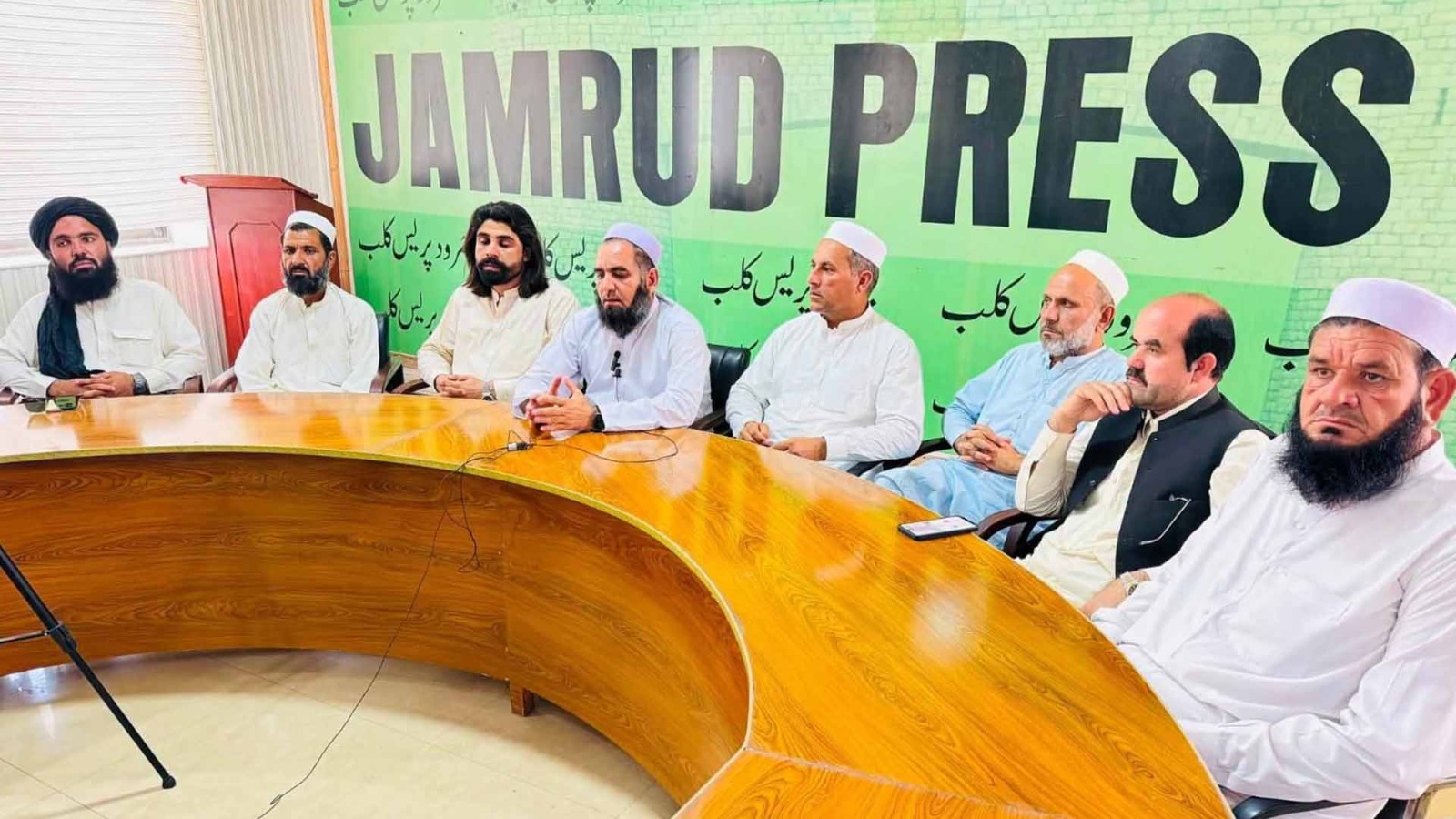 جمرود سیاسی اتحاد کا غیر معیاری ترقیاتی کاموں اور مبینہ کرپشن کے خلاف احتجاج کا اعلان
