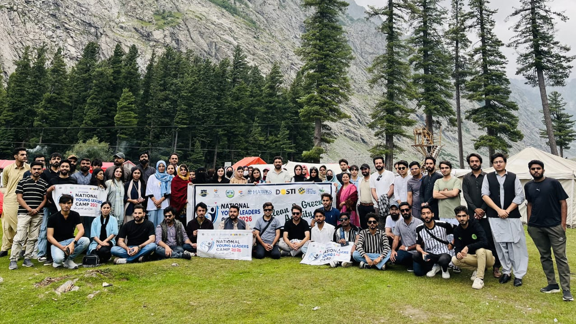 سوات میں آٹھواں قومی نوجوان قائدین کیمپ اختتام پذیر، ملک بھر سے 95 نوجوانوں کی شرکت