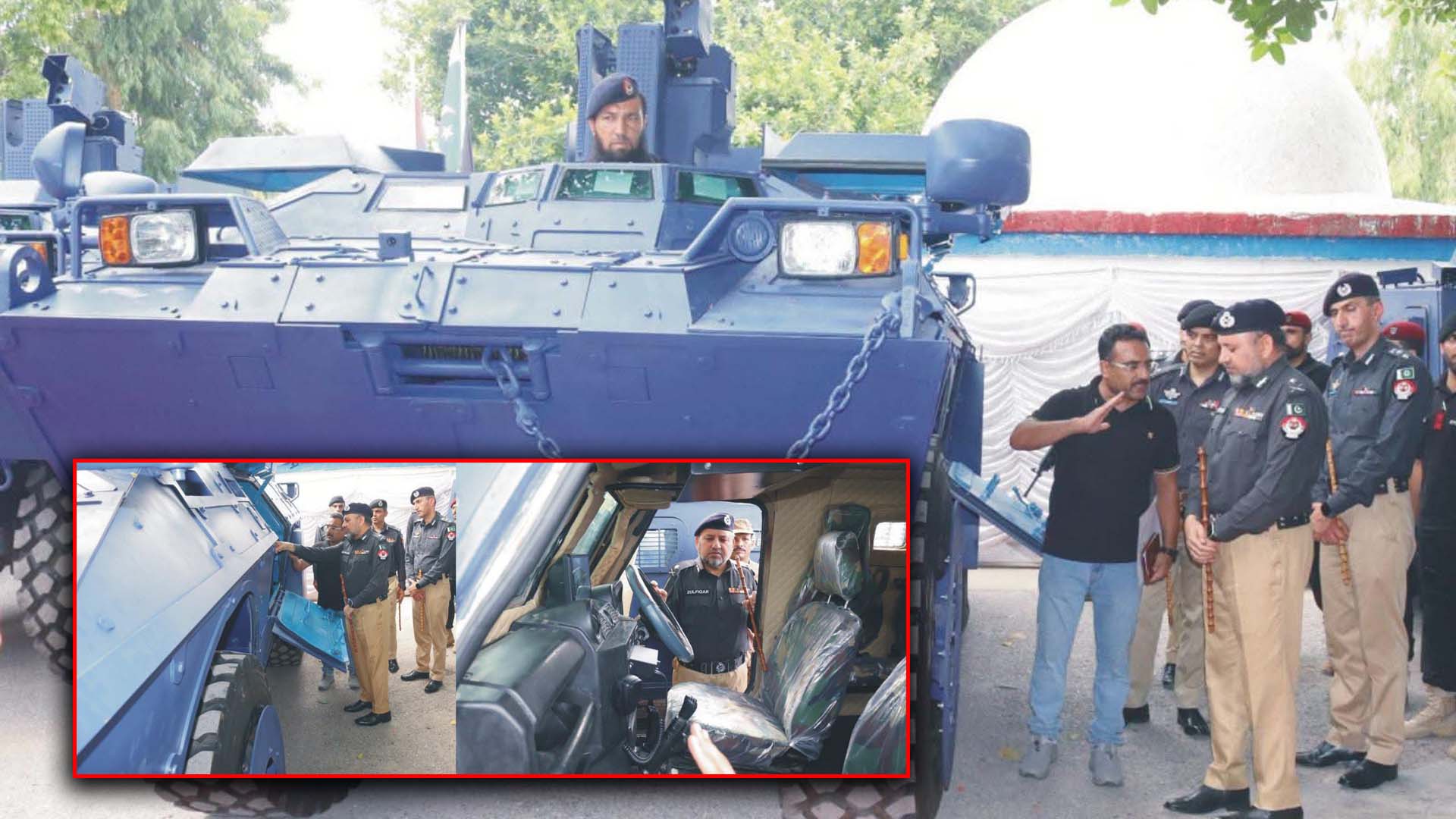 دہشت گردی کے خلاف خیبر پختونخوا پولیس کو بڑی تقویت،جدید اے پی سیز، گاڑیاں اور فورک لفٹرز مختلف اضلاع کے حوالے
