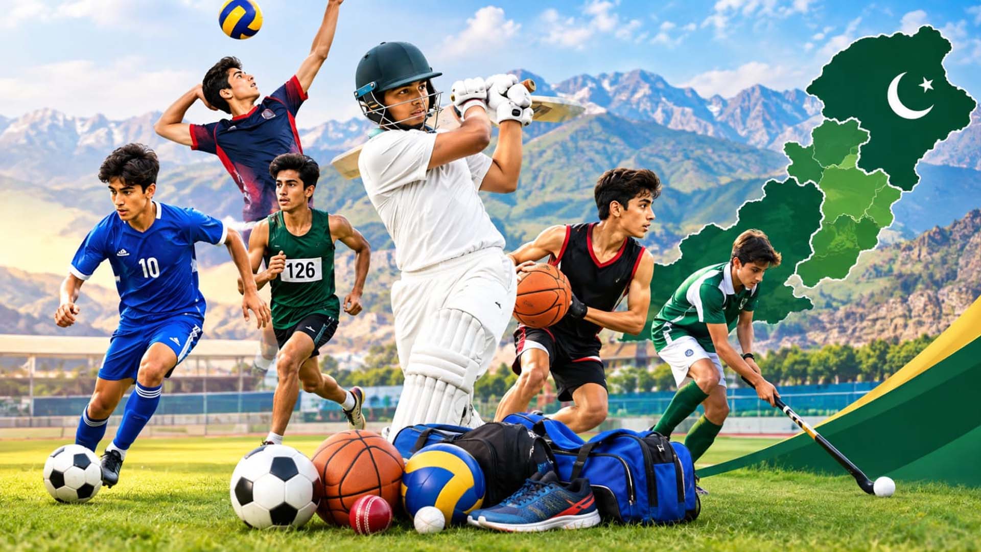 ضم شدہ اضلاع انڈر 19 گیمز 2026: ٹرائلز 25 ستمبر سے یکم اکتوبر تک